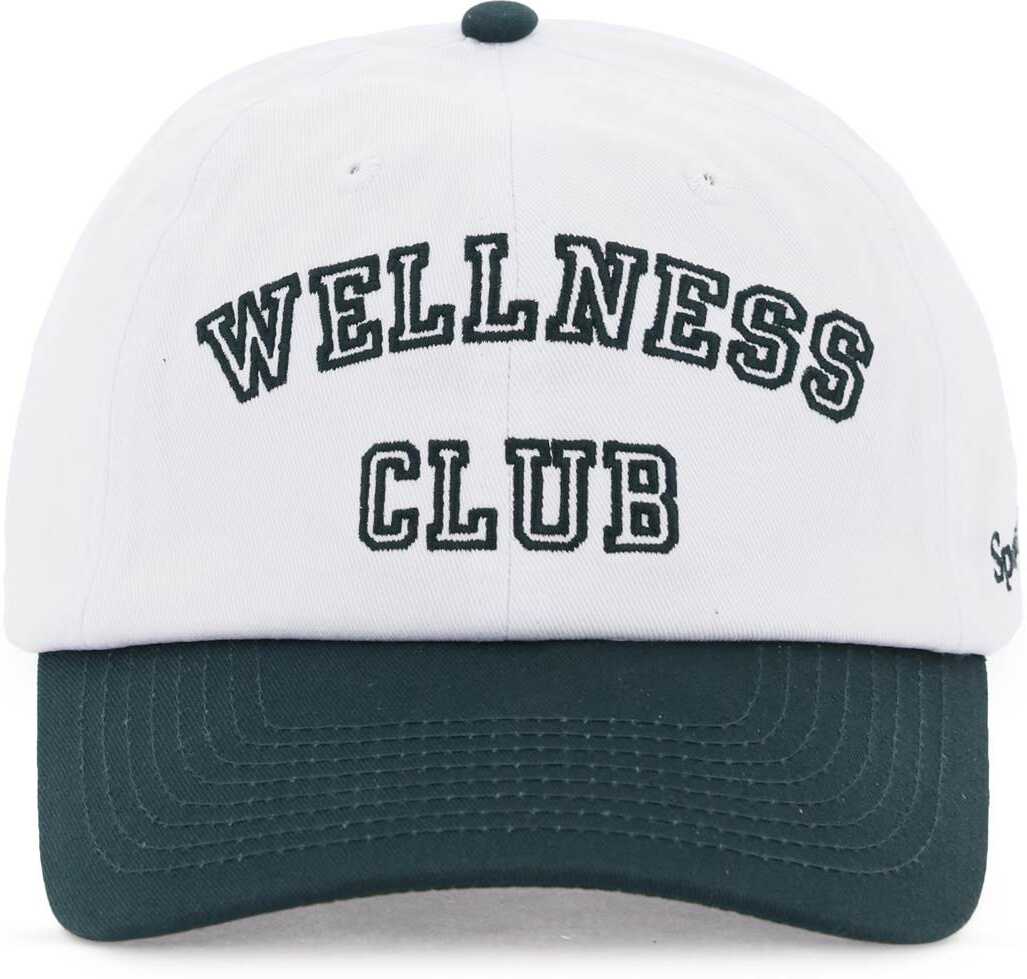 SPORTY & RICH Sporty Rich Wellness Club Baseball Hat FOREST