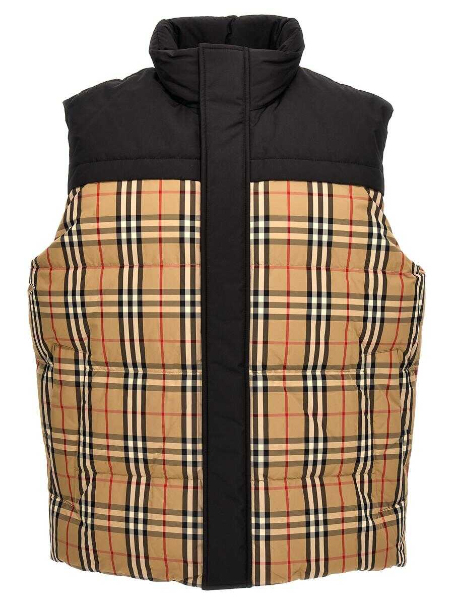 Burberry BURBERRY \'Oakwood\' reversible vest MULTICOLOR