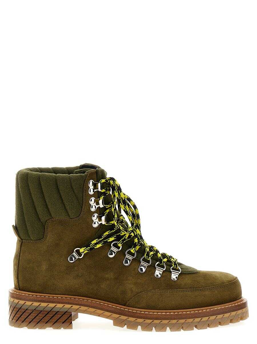 Off-White OFF-WHITE \'Gstaad\' ankle boots GREEN