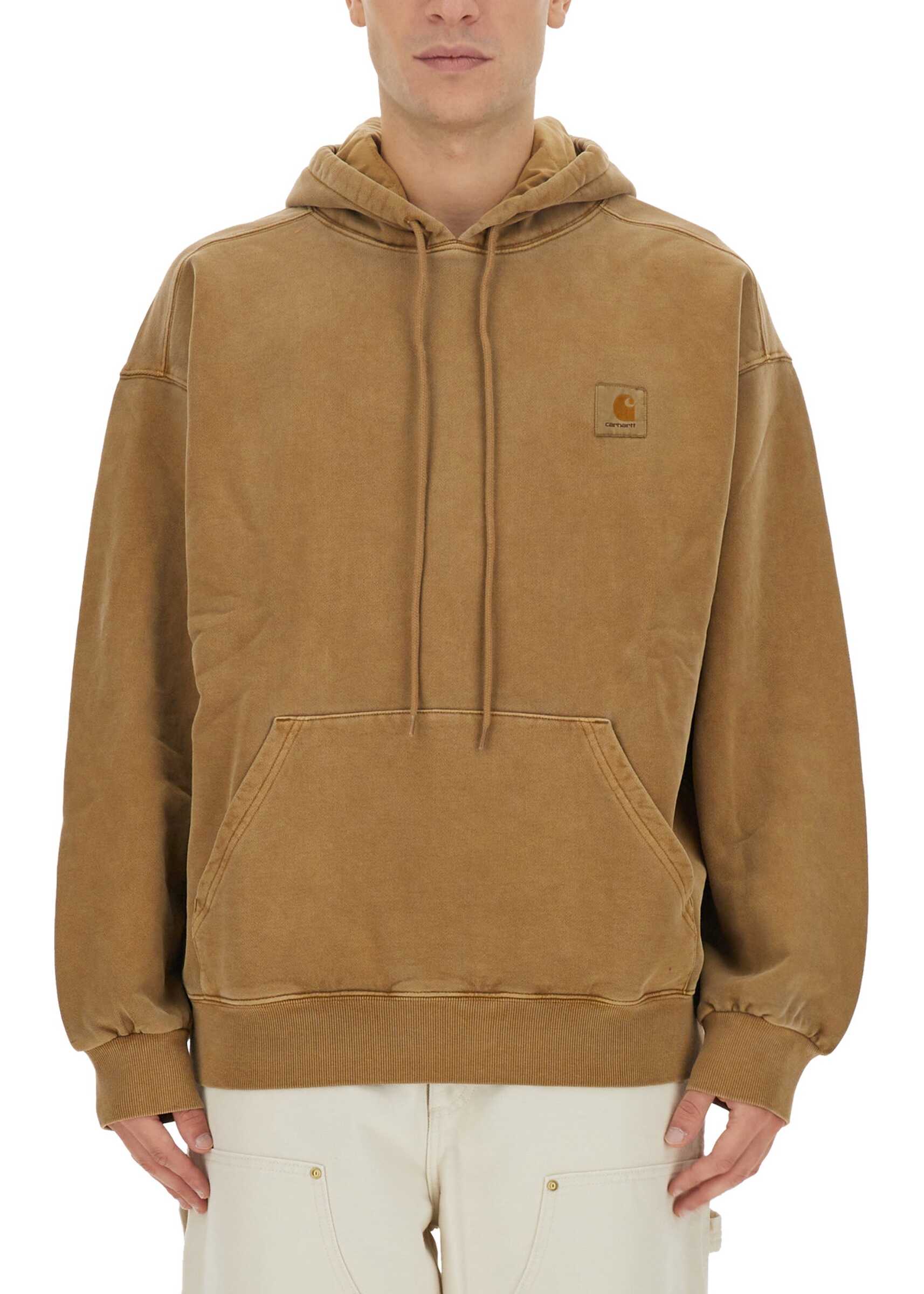 CARHARTT WIP Sweatshirt With Logo BEIGE