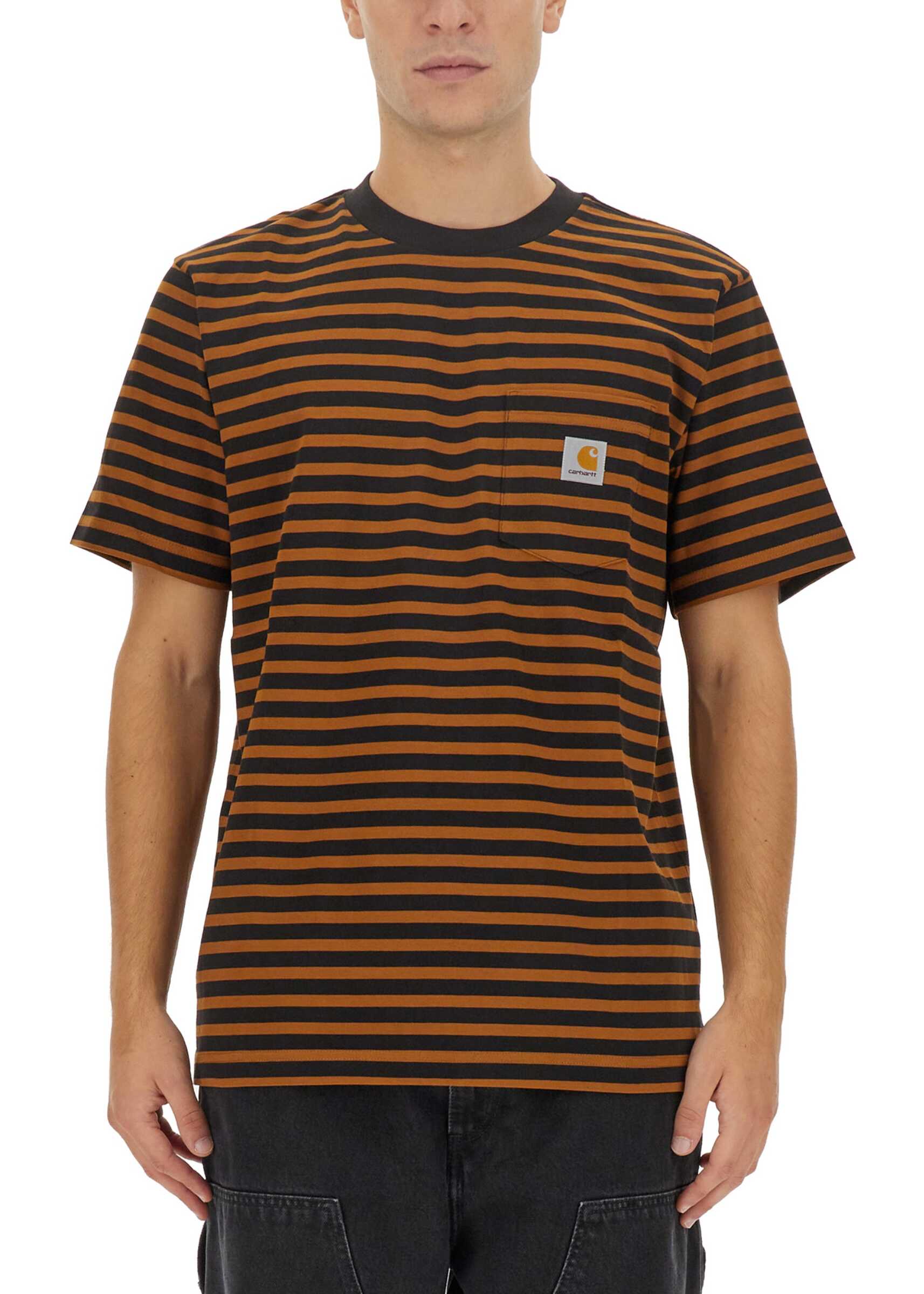 CARHARTT WIP Striped T-Shirt MULTICOLOUR