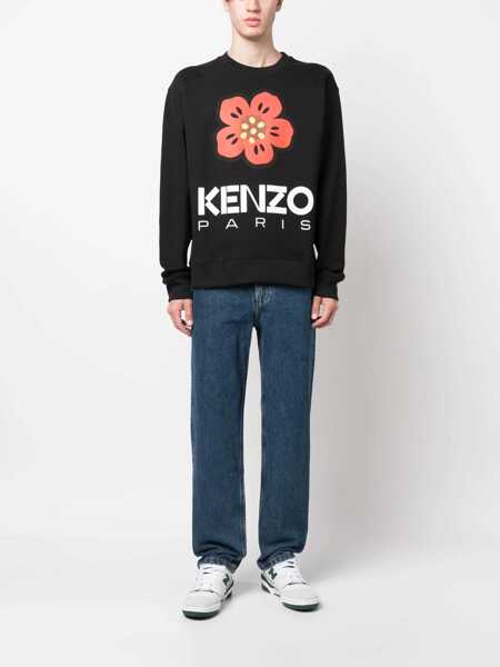 Bluze de trening Kenzo Flower Boke Sweatshirt BLACK Barbati (BM 11390294) 2