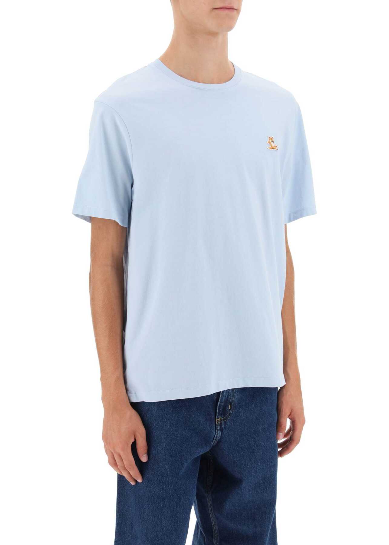 MAISON KITSUNÉ Chillax Fox T-Shirt SKY BLUE
