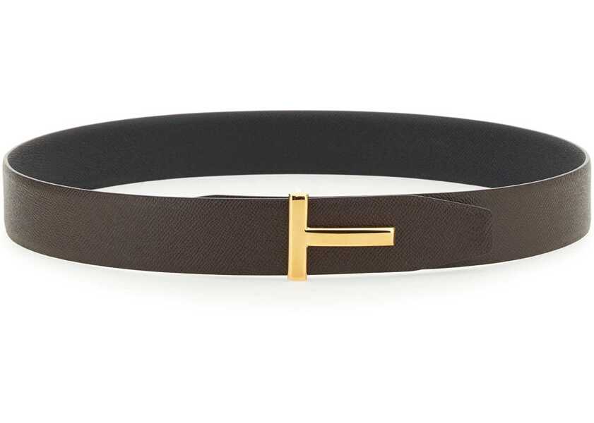 Curele Tom Ford Reversible Belt BROWN Barbati (BM 11402108) 3