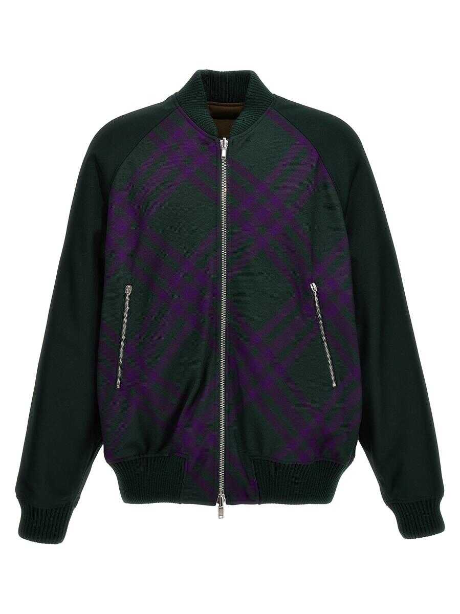 Burberry BURBERRY Check reversible bomber jacket MULTICOLOR