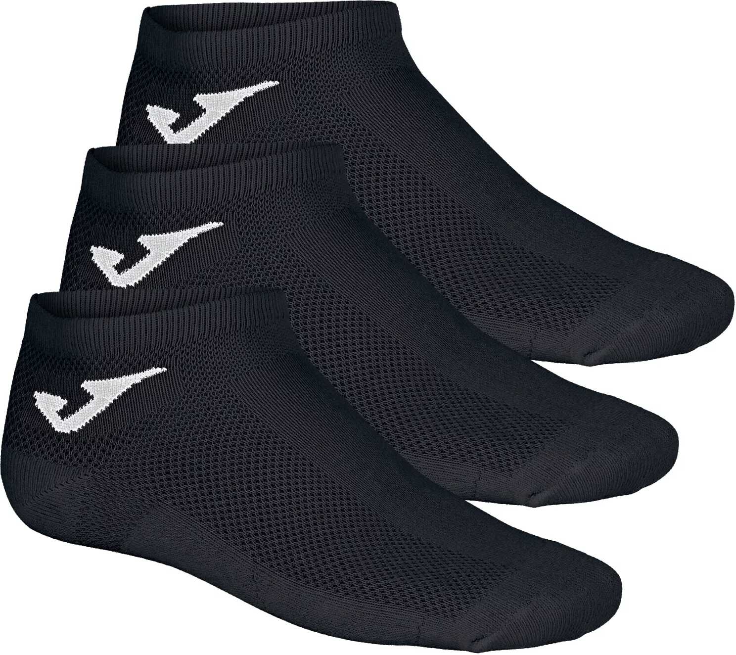 Joma Invisible 3PPK Socks Black