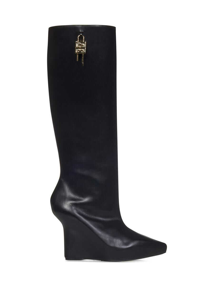 Poze Givenchy Givenchy G-Lock Boots Black