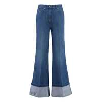 Blugi Gucci Gucci Wide-Leg Jeans