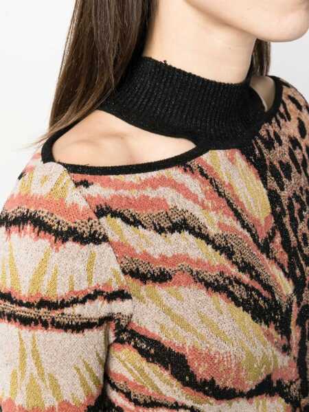 Rochii casual Roberto Cavalli Mini Dress BROWN Femei (BM 11412458) 5