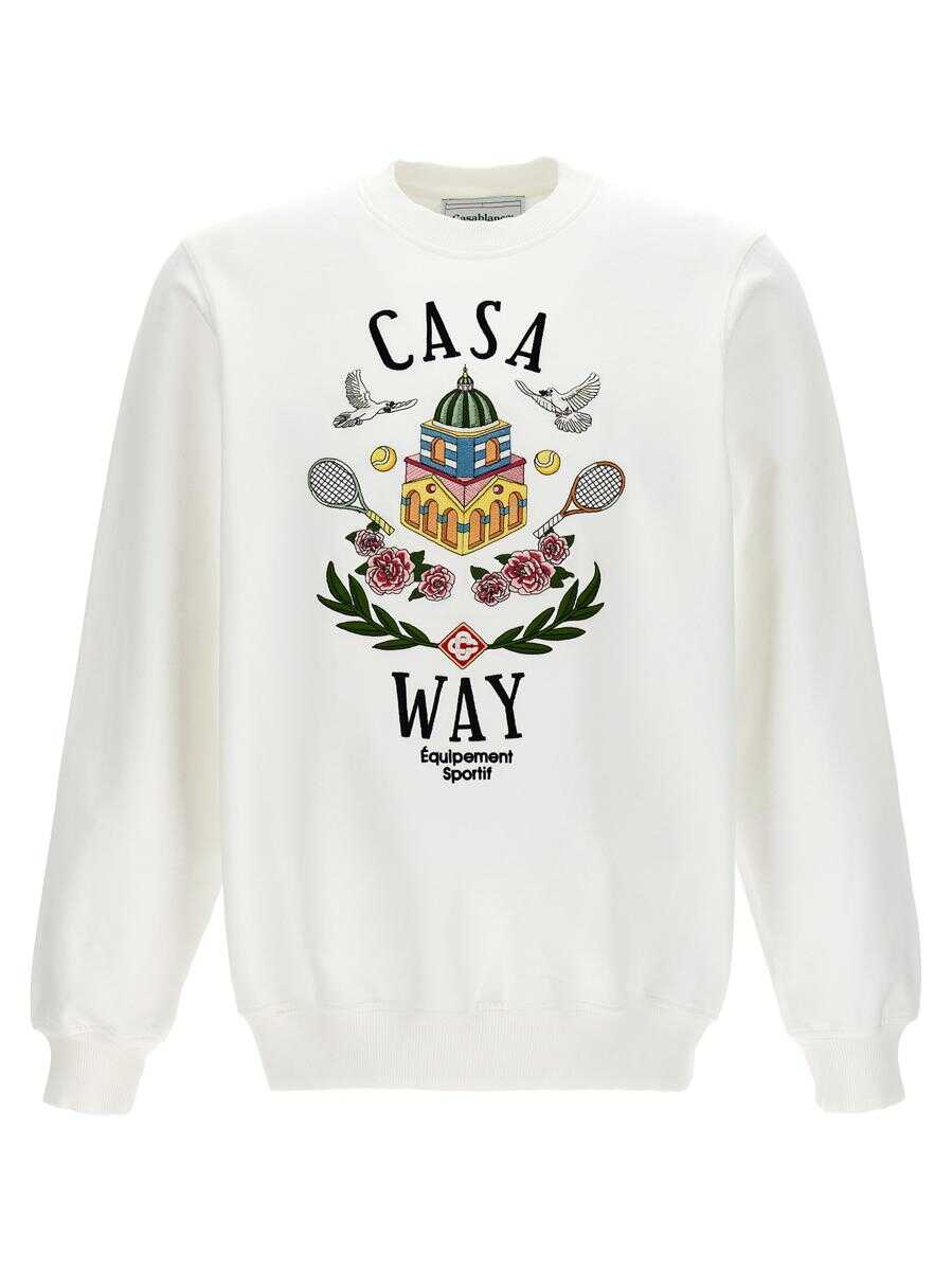 Casablanca CASABLANCA \'Casa way\' sweatshirt White