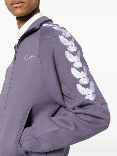 Bluze de trening 3.PARADIS Sweatshirt With Logo PURPLE Barbati (BM 11420633) 5