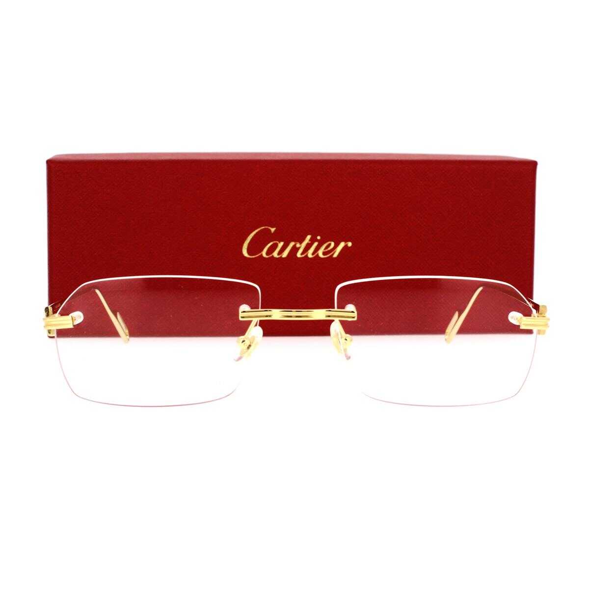 Cartier CARTIER Eyeglass Gold