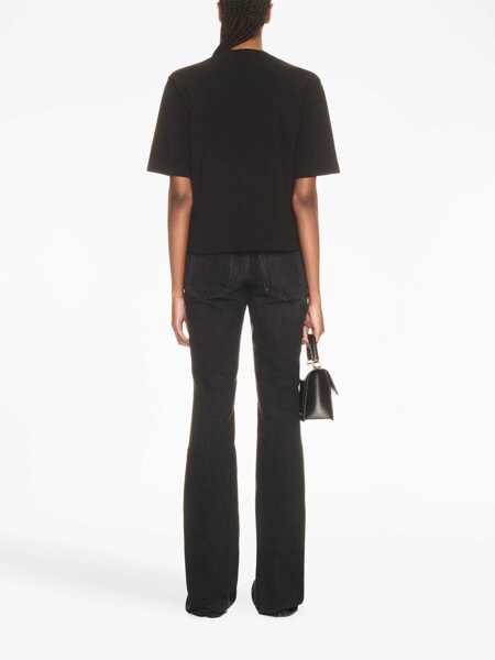 Blugi skinny Off-White Jeans Wide Leg BLACK Femei (BM 11427965) 4