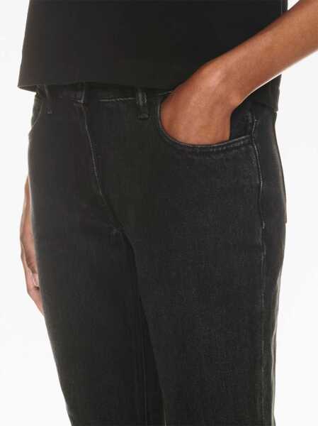 Blugi skinny Off-White Jeans Wide Leg BLACK Femei (BM 11427965) 5