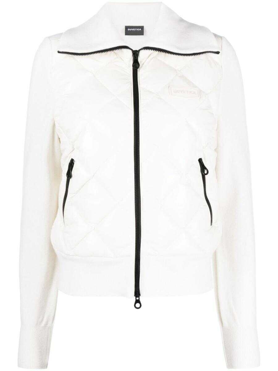 Duvetica DUVETICA Cefalu quilted down jacket White