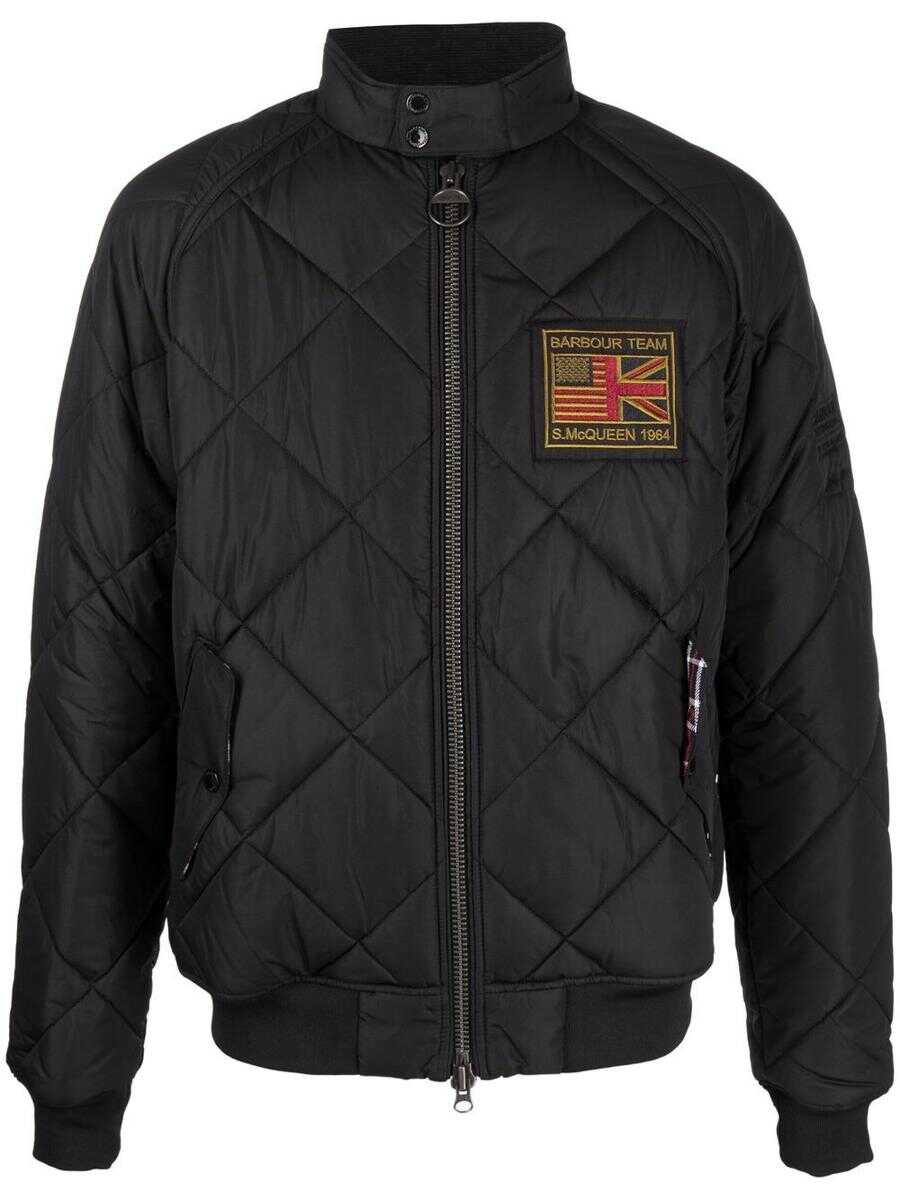 BARBOUR INTERNATIONAL BARBOUR INTERNATIONAL Merchant quilted bomber jacket Black