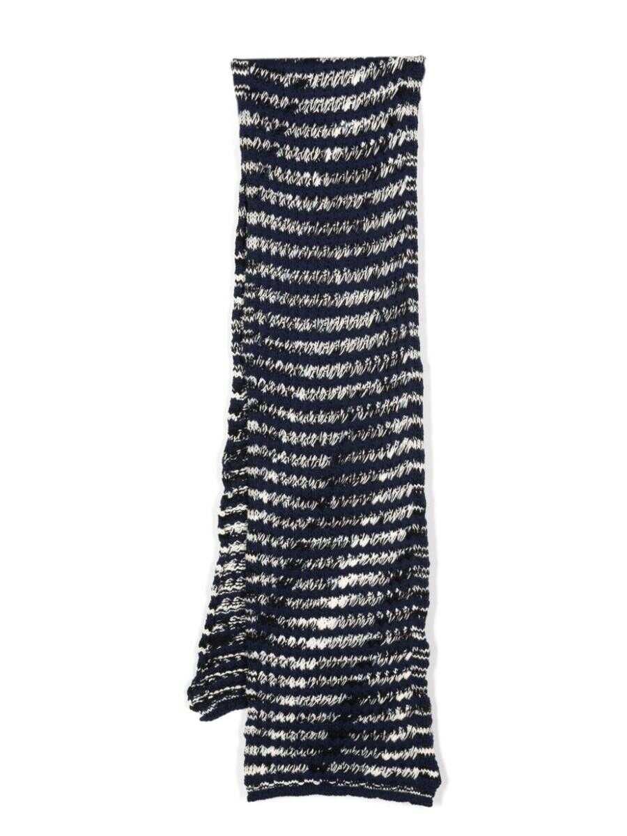 MISSONI BEACHWEAR MISSONI Wool scarf BLUE