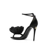 Sandale Dama - Sandale Dolce & Gabbana DOLCE & GABBANA Keira satin heel sandals Black Femei (BM 11450585) - B-mall.ro
