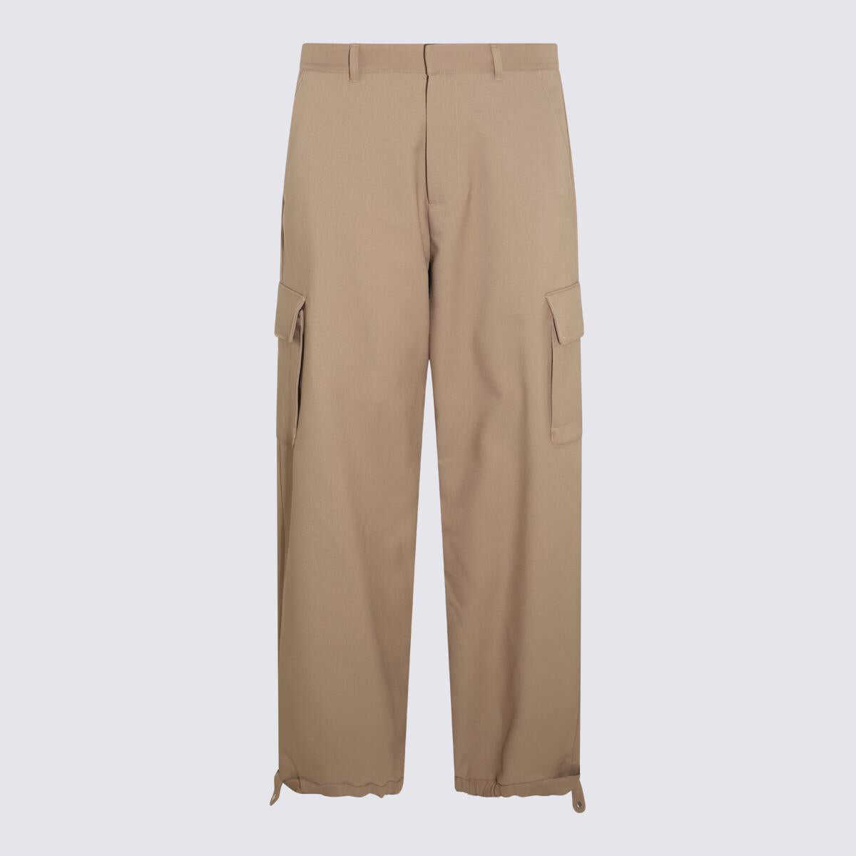 Off-White Off-White Trousers Brown Brown