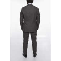 Costume CORNELIANI pentru Barbati - Costume CORNELIANI District Check Gate Virgin Wool Blend Suit Gray Barbati (BM 11459360) - B-mall.ro