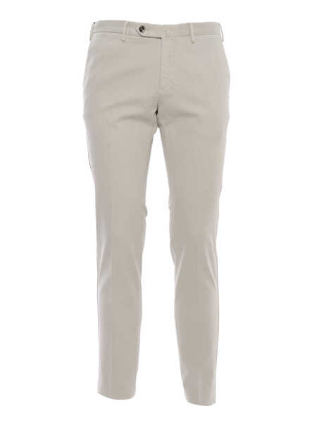 Pantaloni casual PT TORINO Super Slim Chino pants Beige Barbati (BM 11459525) 1