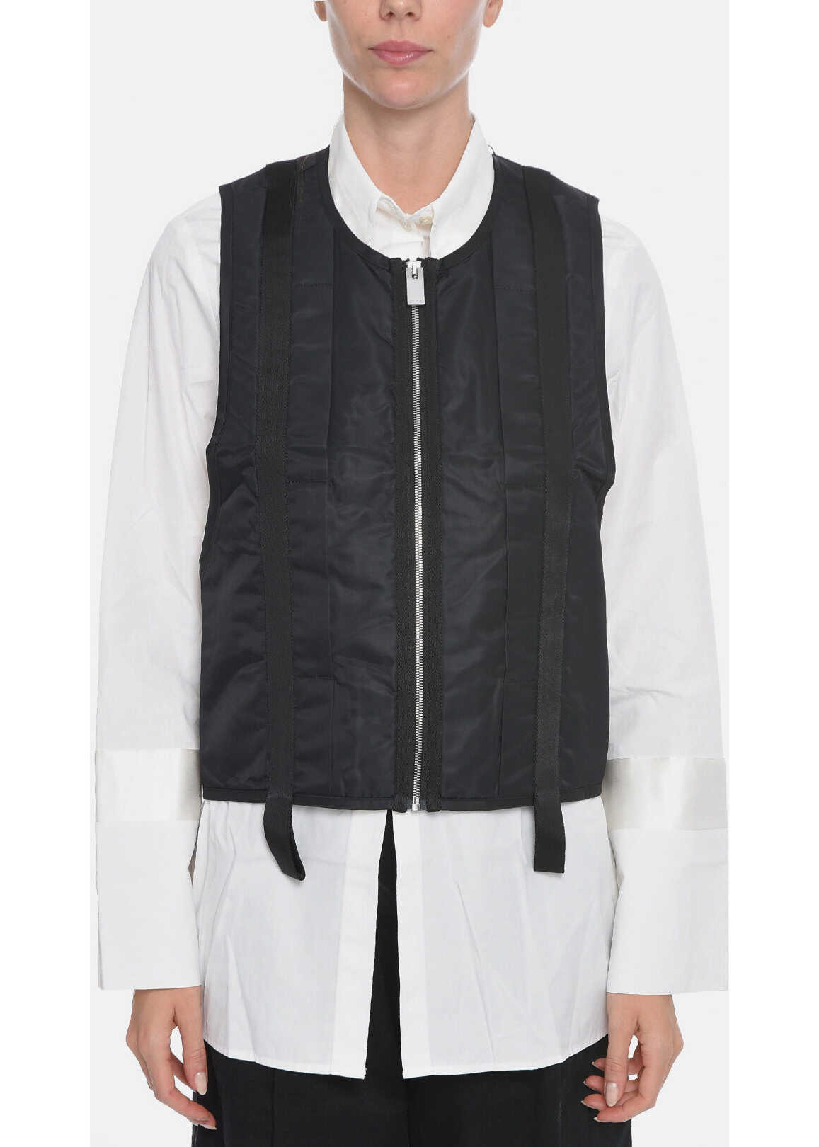 Alyx Tech-Fabric Tactical Open-Back Vest Top Black