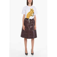 Fuste scurte Dama - Fuste scurte Jil Sander Padded Skirt With Drawstring Brown Femei (BM 11460197) - B-mall.ro