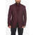 CORNELIANI Wool-Blend Leader Soft Unlined Blazer Burgundy