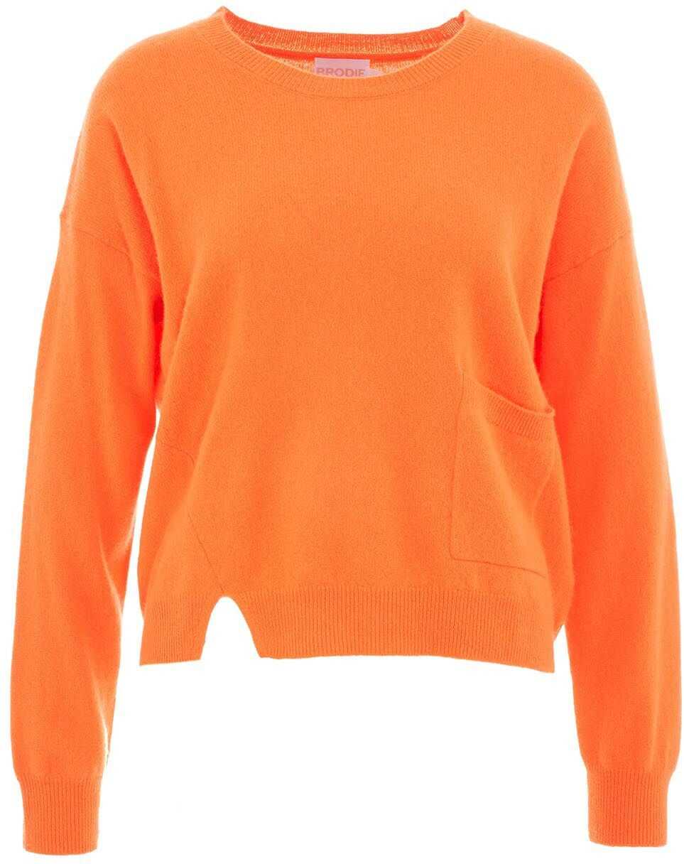Brodie Cashmere sweater "Pepper" Orange