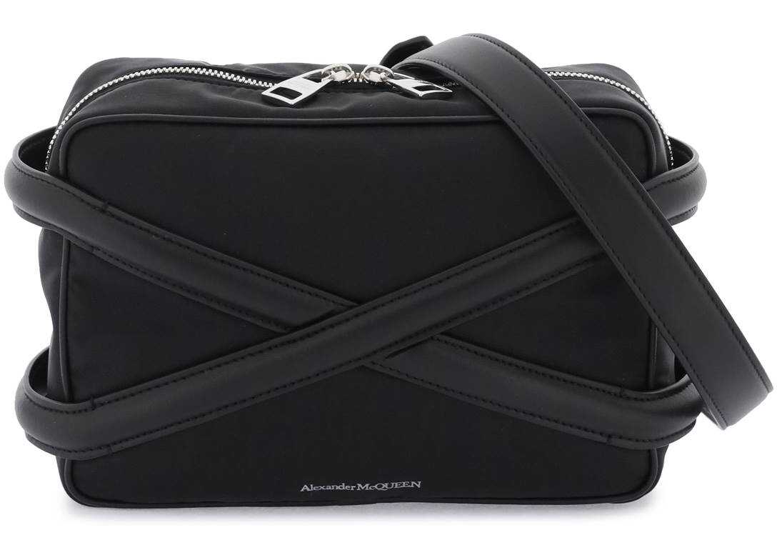Alexander McQueen Harness Camera Bag BLACK