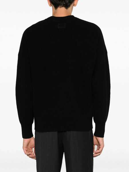 Pulovere Isabel Marant Isabel Marant Barry Wool Crew-Neck Sweater Black Barbati (BM 11467151) 4