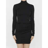 Rochii elegante Short Jersey Milano Rib Dress Femei