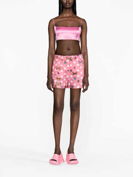 Pantaloni scurti Versace Shorts With Butterflies PINK Femei (BM 11473367) 2