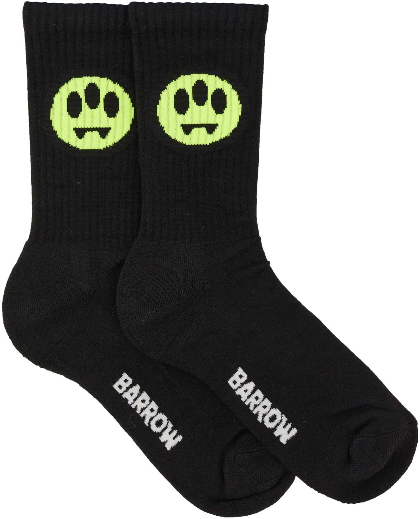 Poze BARROW Socks With Logo BLACK b-mall.ro 