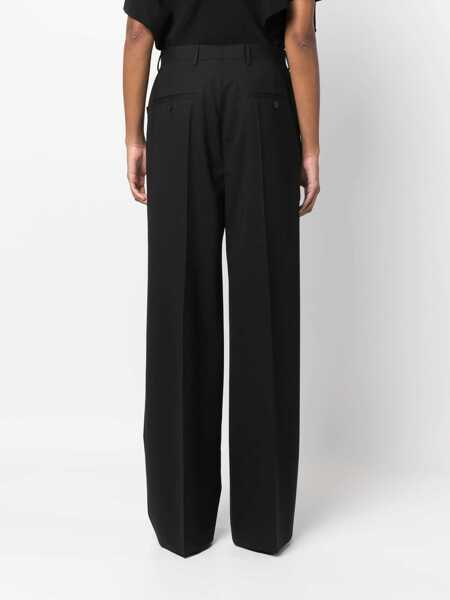 Pantaloni casual Rick Owens Mastodon Pants BLACK Femei (BM 11474696) 4