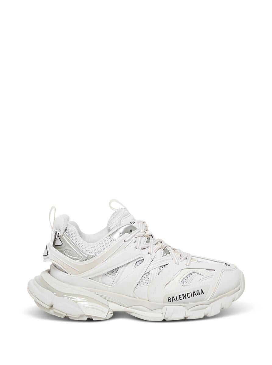 Balenciaga White Track Mesh and Nylon Sneakers Woman Balenciaga WHITE