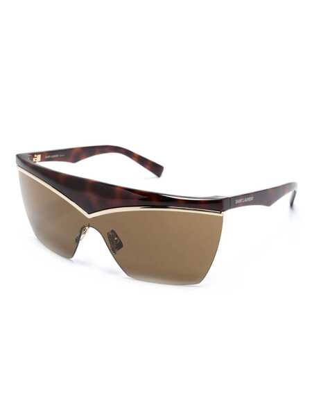 Ochelari de soare Saint Laurent Saint Laurent Eyewear Sunglasses Brown Femei (BM 11479181) 2