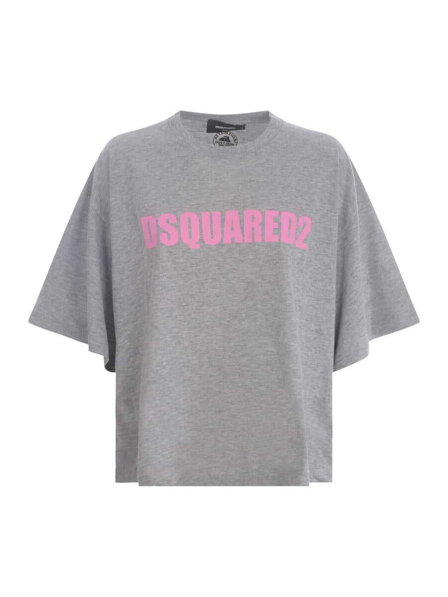 Poze DSQUARED2 DSQUARED2 T-shirts and Polos Grey GREY b-mall.ro 