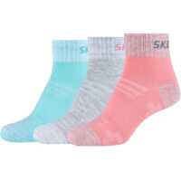 Sosete 3PPK Wm Mesh Ventilation Quarter Socks Fete