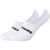 SKECHERS 2PPK Mesh Ventilation Footies Socks White