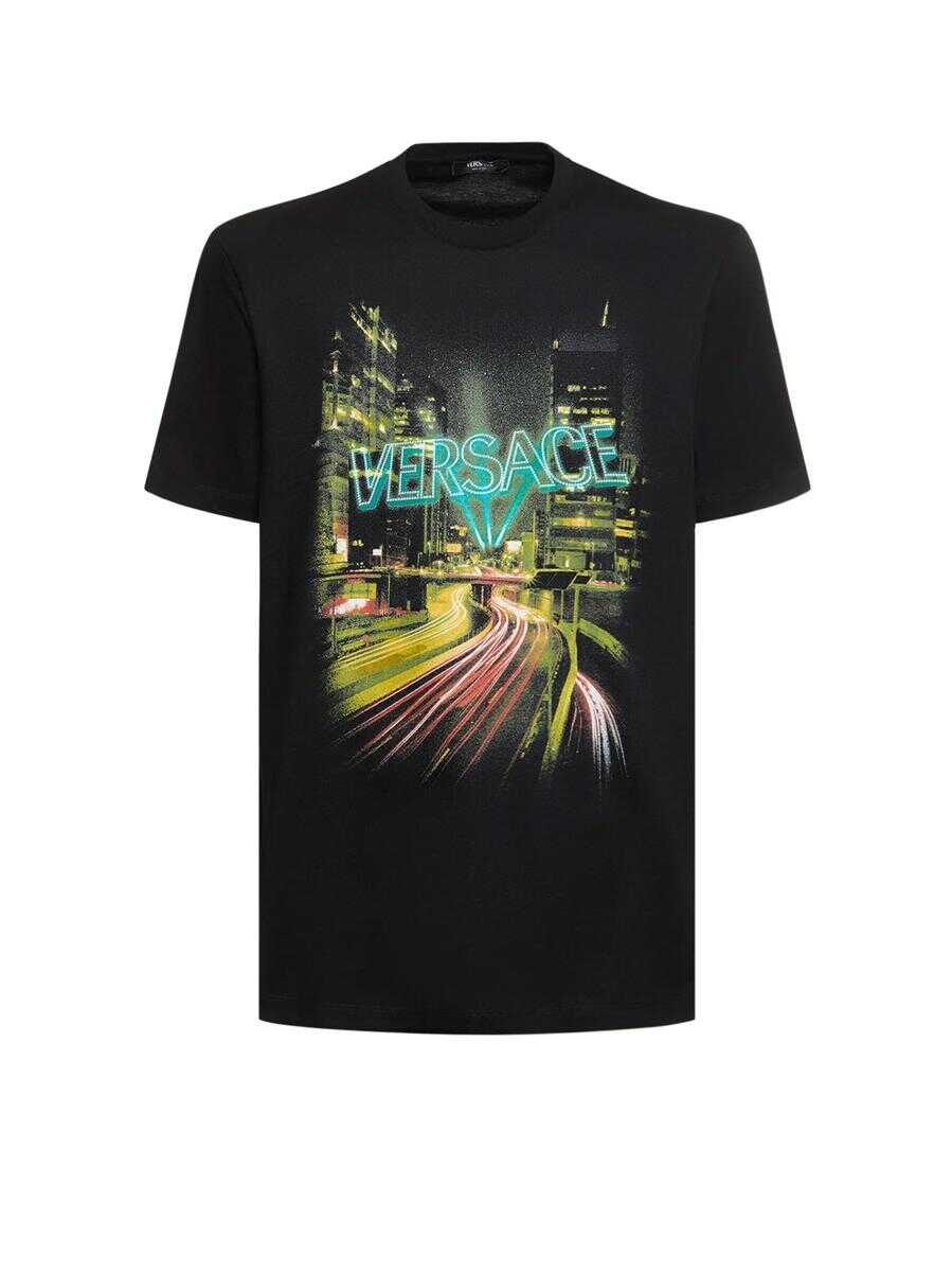 Versace VERSACE T-SHIRT BLACK