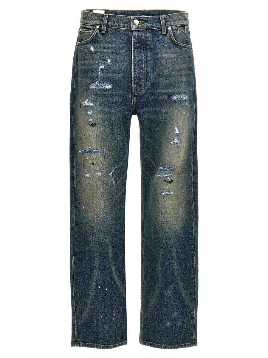 RHUDE RHUDE \'90s\' jeans BLUE