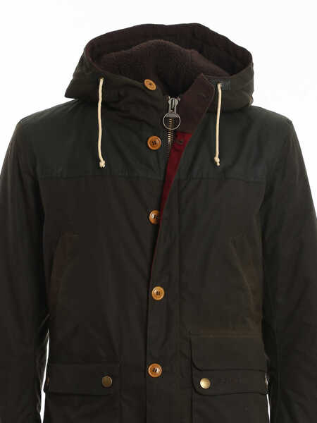Geci Parka Barbour Barbour Game Parka MWX0698 OL71 OLIVE Ol Olive Barbati (BM 11495937) 2