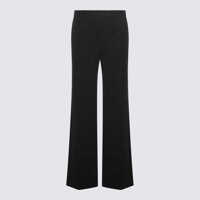 Pantaloni scurti The Row Black Cotton Pants Femei
