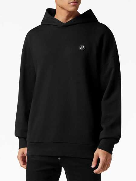 Bluze de trening Philipp Plein Hoodie BLACK Barbati (BM 11500359) 3