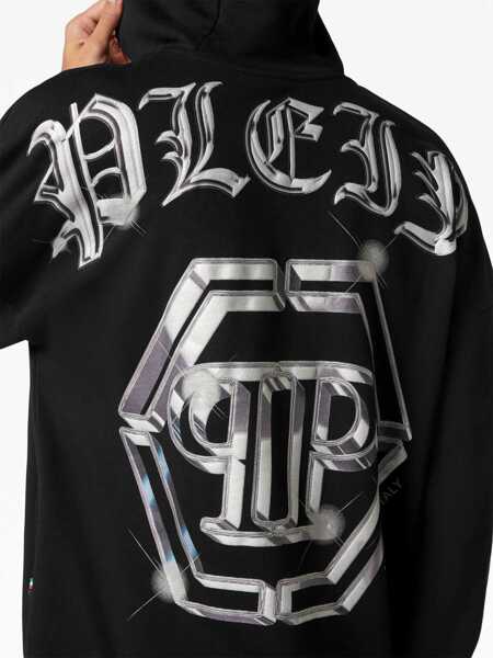 Bluze de trening Philipp Plein Hoodie BLACK Barbati (BM 11500359) 5