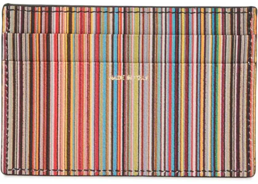 Portofele Paul Smith Leather Card Holder BLACK Barbati (BM 11500416) 2