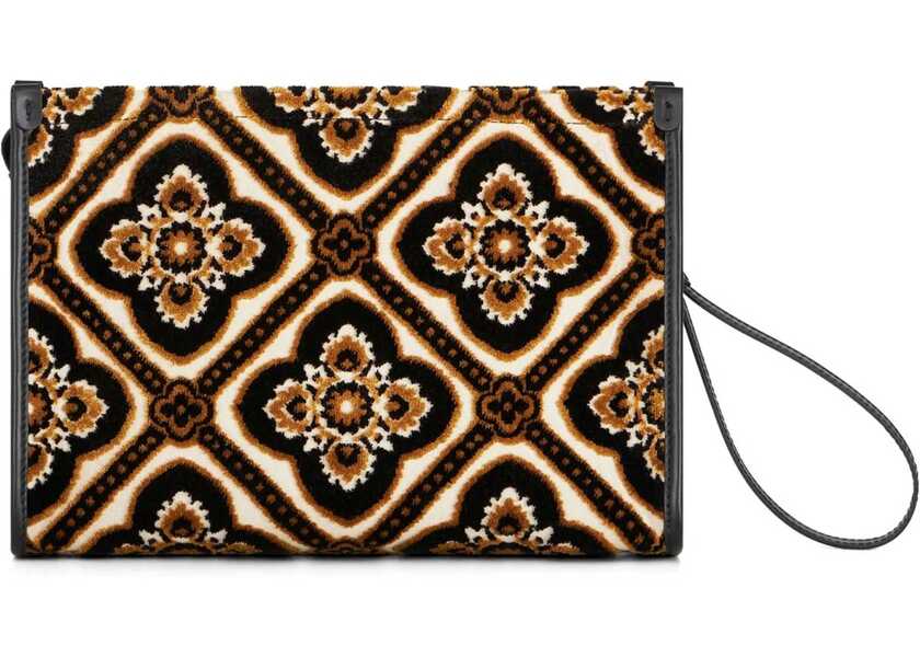 Genti de mana ETRO Pouch Paisley Large BLACK Femei (BM 11500425) 3