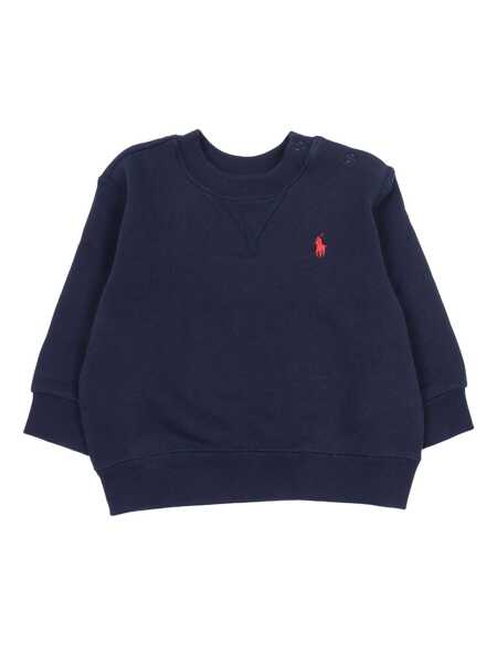 Bluze de trening Ralph Lauren LS CN-TOPS-KNIT Blue Baieti (BM 11501244) 1