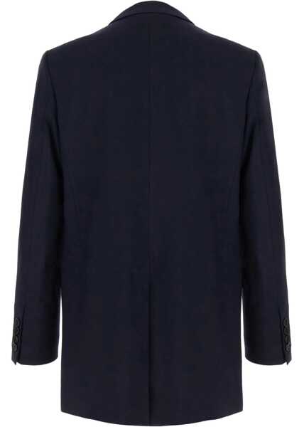 Sacouri AMI Paris Double-Breasted Jacket BLUE Barbati (BM 11502153) 2